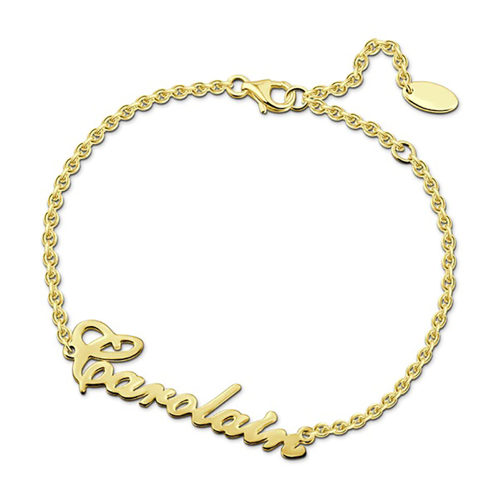 Personalized Name Bracelet or Anklet for Women-JUUR Personalized Jewelry